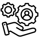 Ikona serwisu – wsparcie techniczne i serwis produktów Cold Space