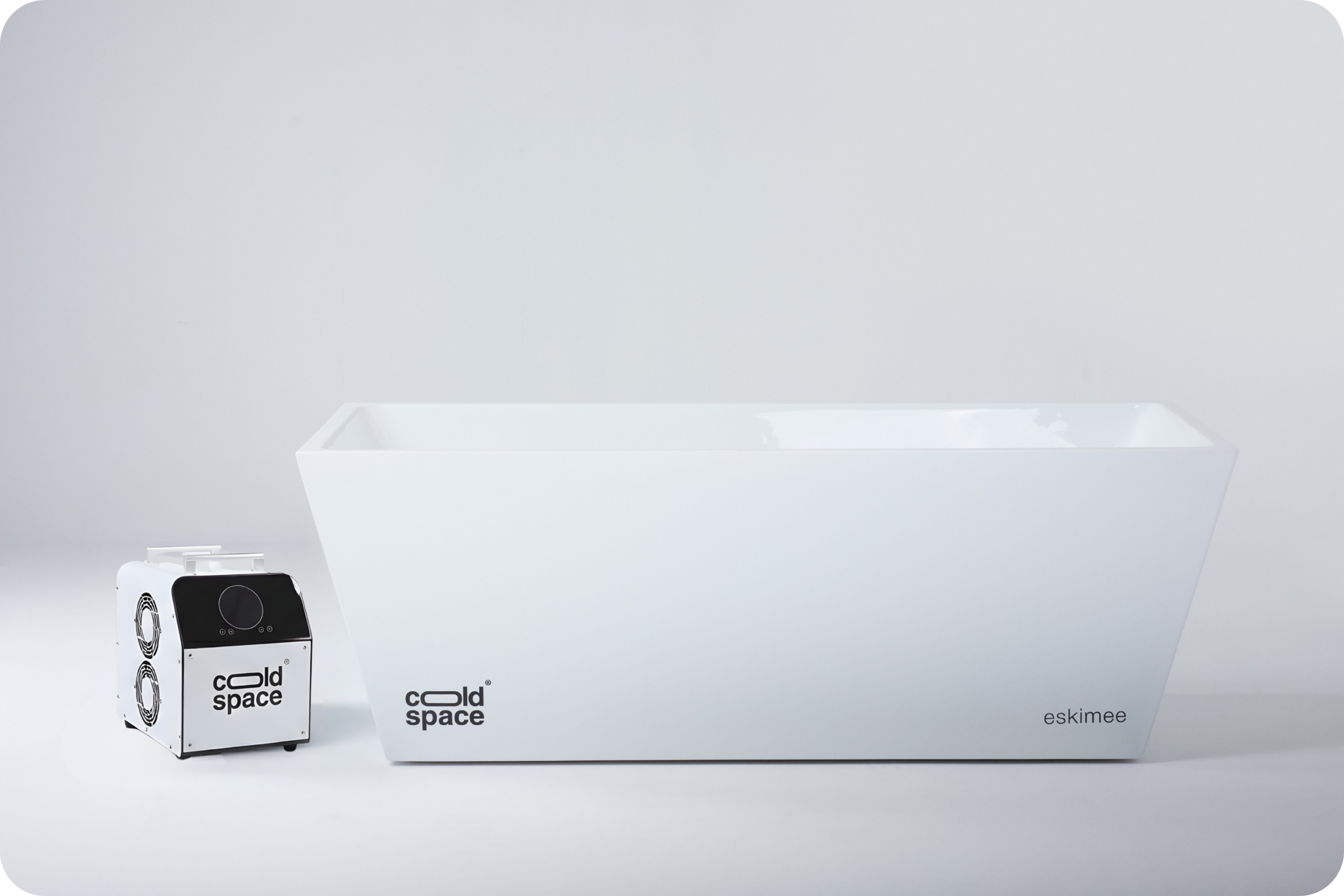 eskimee acrylic – akrylowa wanna do zimnych kąpieli z chillerem Cold Space