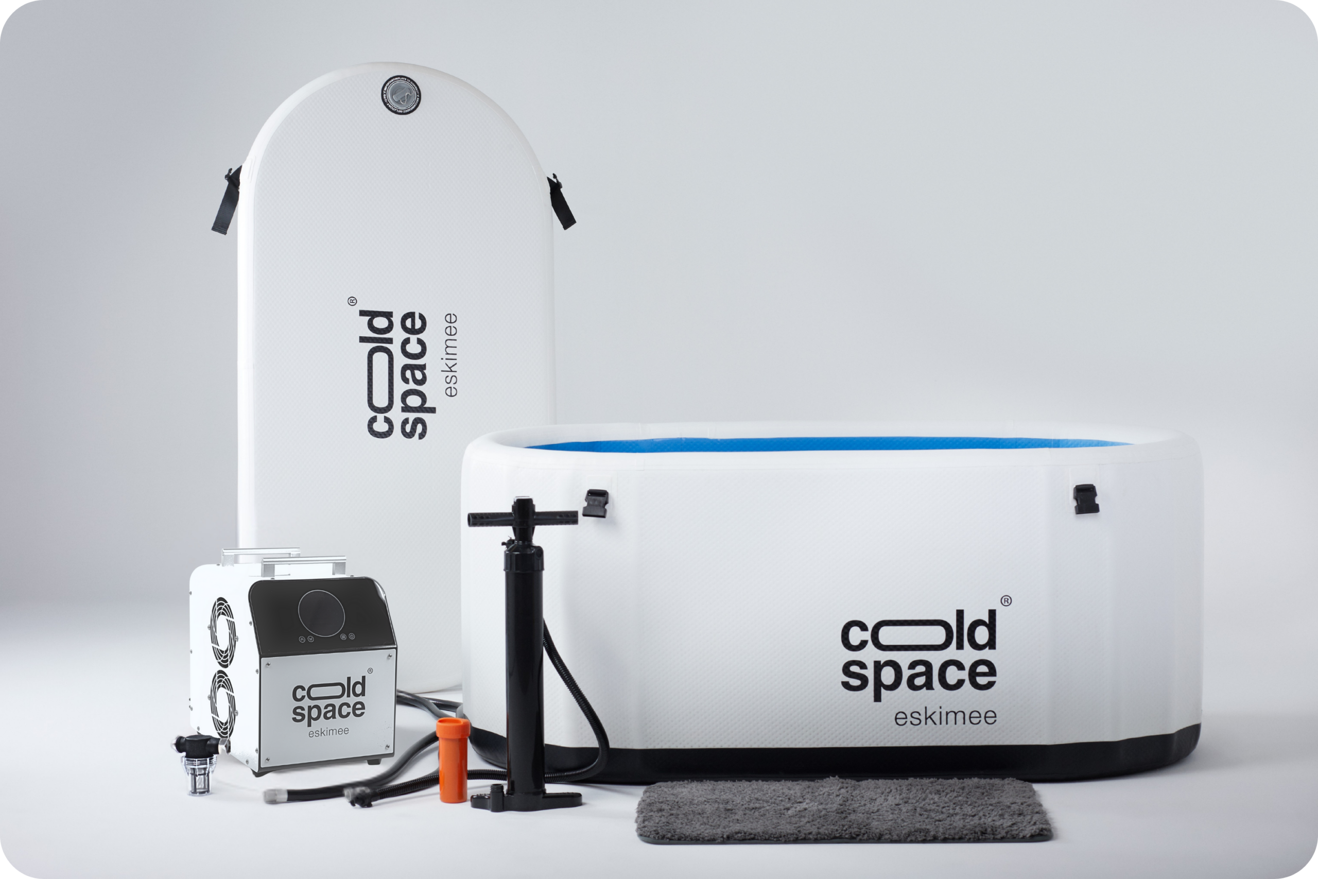 wanna do zimnych kąpieli z chillerem Cold Space eskimee light mini chiller plus i akcesoria