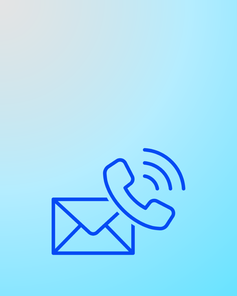 ilustracja kontaktu z Cold Space – telefon i e-mail